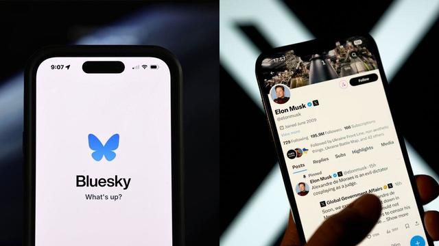 Bluesky says users weary of X's "partisan microphone" are using its service. Here's what to know.